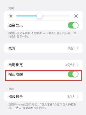 灌云苹果授权维修站分享iPhone轻点无法唤醒怎么办