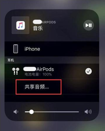 灌云苹果14音频维修点分享iPhone14音频共享设置方法 