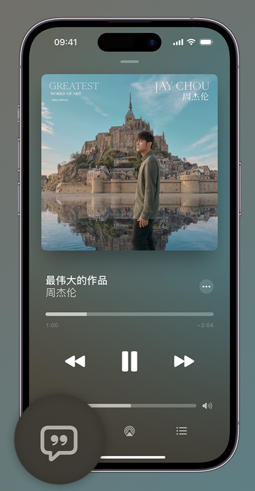 灌云iphone维修分享如何在iPhone上使用Apple Music全新唱歌功能 